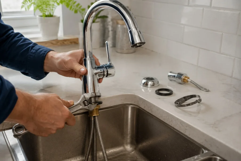 faucet repairing and installation in hickory