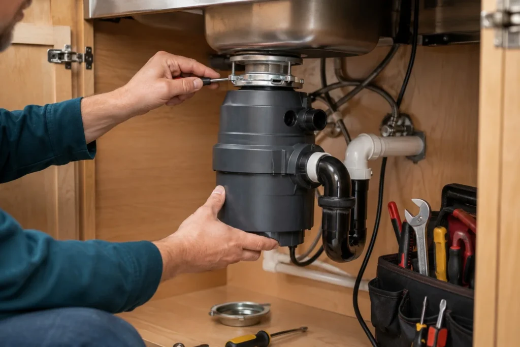 garbage disposal repair and installation