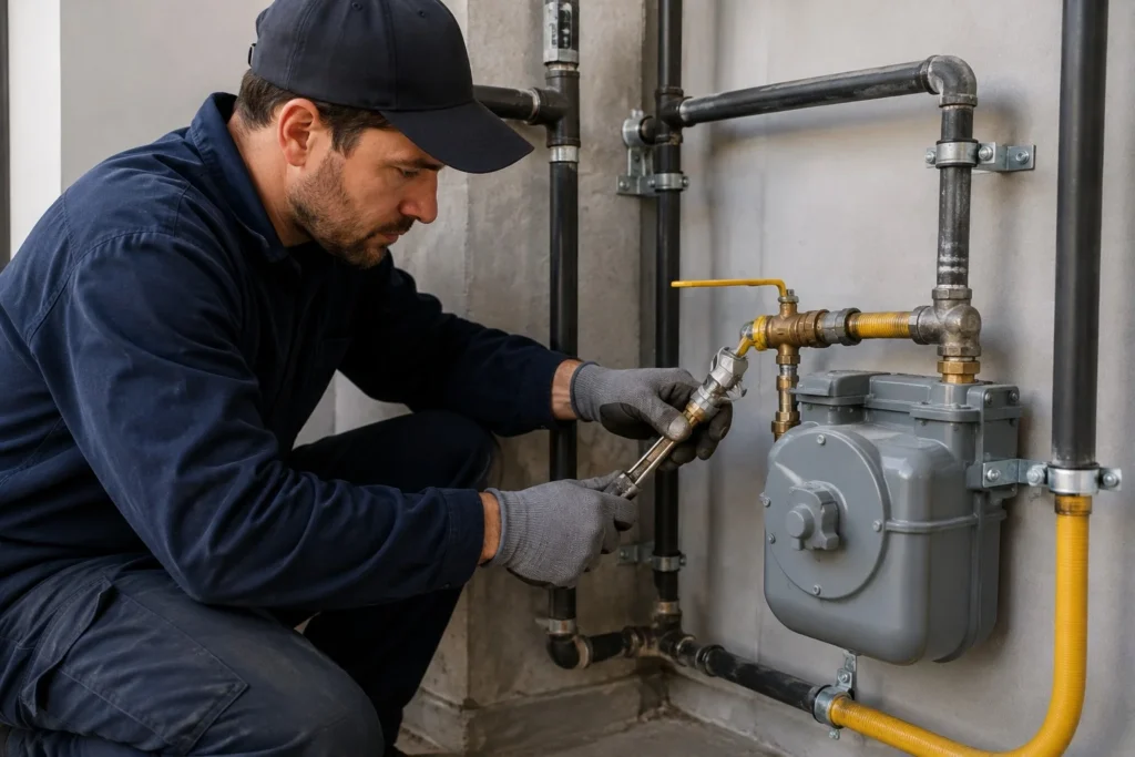 gas line installation and repair