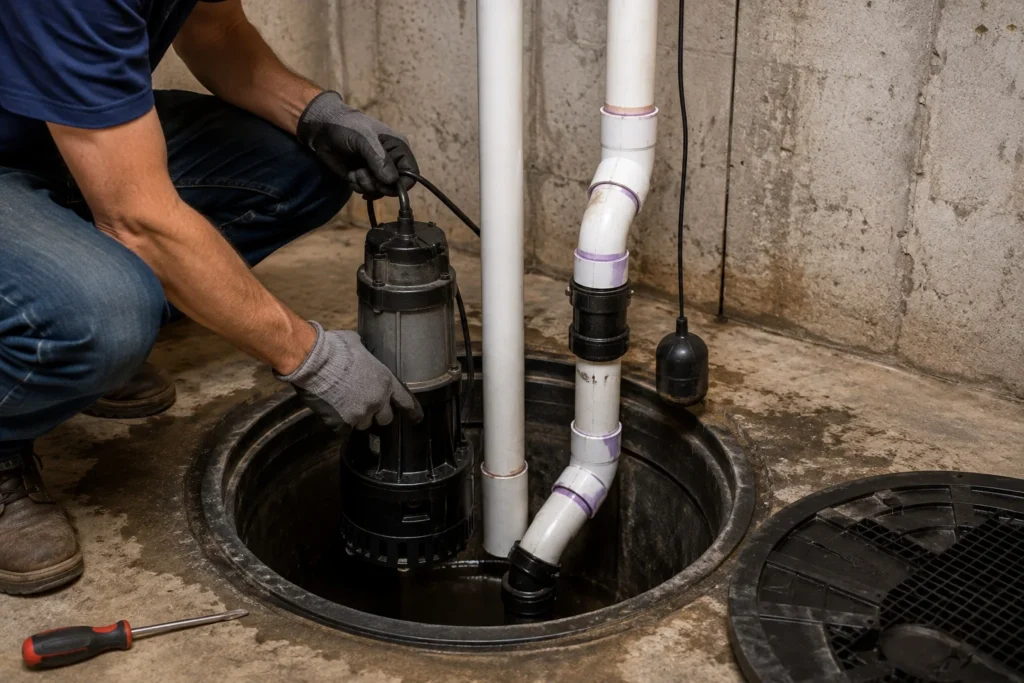 sump pump repair