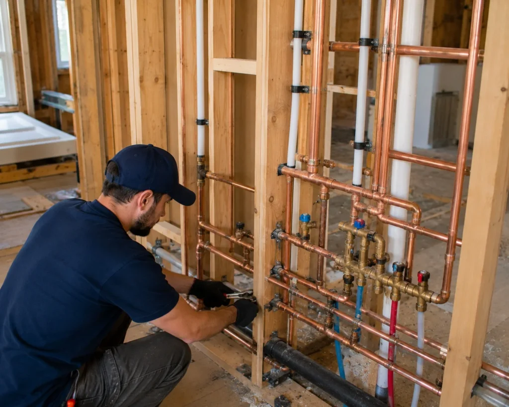 repiping of whole home